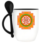 Кружка с ложкой