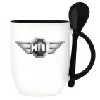 Кружка с ложкой