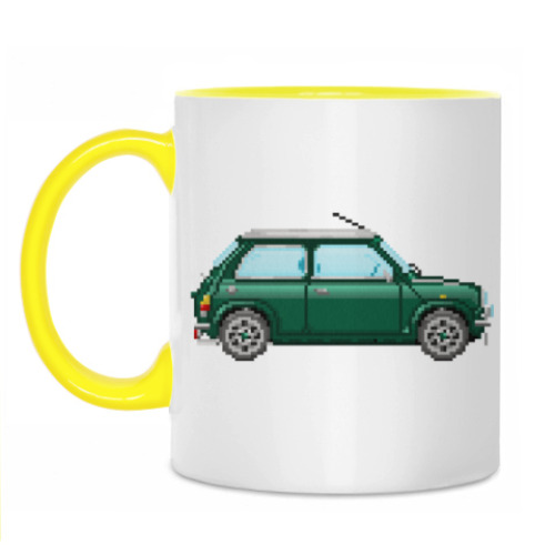 Кружка с принтом Изумрудный вихрь