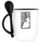 Кружка с ложкой