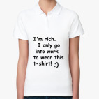 Женская рубашка поло