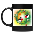 Кружка цветная UV-DTF