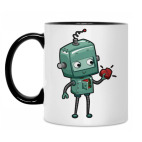 Кружка двухцветная