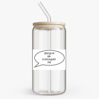 Банка с бамбуковой крышкой