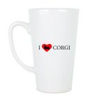 Кружка латте (510 мл) Корги В Сердце