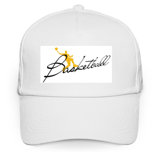 Кепка бейсболка с принтом Basketball