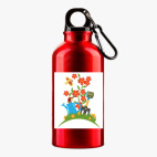 Металлическая бутылка 400 мл UV-DTF