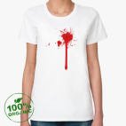 Женская футболка органик