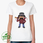 Женская футболка органик