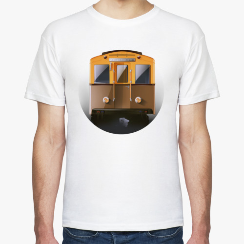 Футболка с принтом Вагон типа 'А'