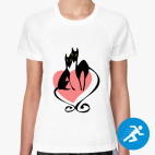 Женская спортивная футболка