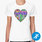 Женская спортивная футболка