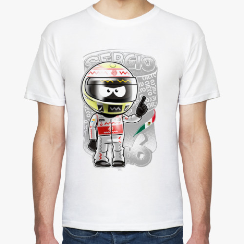 Футболка с принтом Sergio № 6