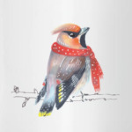 Маленькая птичка (свиристель)