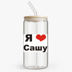 Банка с бамбуковой крышкой