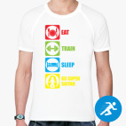 Мужская спортивная футболка