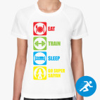 Женская спортивная футболка