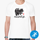 Мужская спортивная футболка