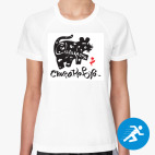 Женская спортивная футболка