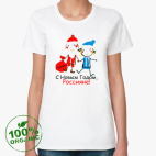 Женская футболка органик