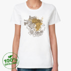 Женская футболка органик