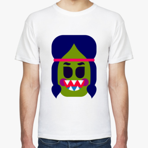 Футболка с принтом Indian Wizard