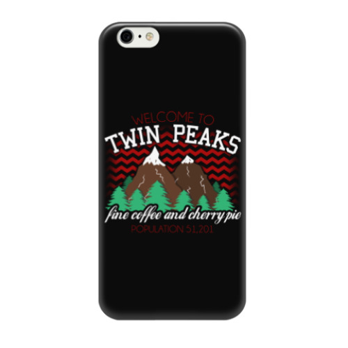 Чехол для iPhone 6/6s Сериал Твин Пикс Twin Peaks