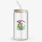 Банка с бамбуковой крышкой