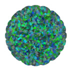 Подушка &quot;круг&quot;, 35x35 см Пятнышки