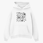 Толстовка худи оверсайз