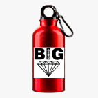 Металлическая бутылка 400 мл UV-DTF