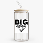 Банка с бамбуковой крышкой