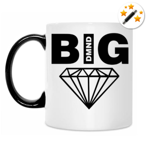 Кружка-хамелеон с принтом BIG Diamond