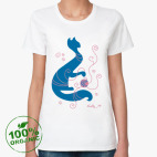 Женская футболка органик