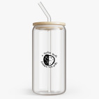 Банка с бамбуковой крышкой