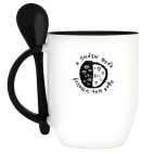 Кружка с ложкой