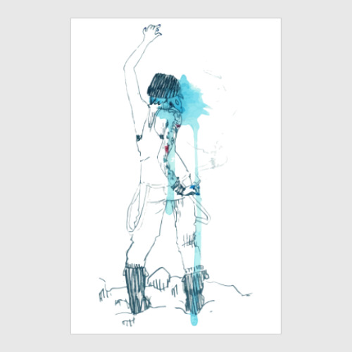 Постер chloe's blueback