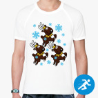 Мужская спортивная футболка