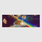 Космический кот на облаке