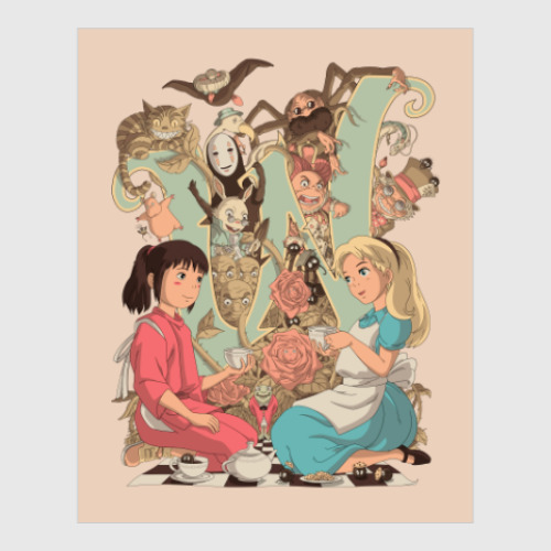 Постер Wonderland Alice and Chihiro