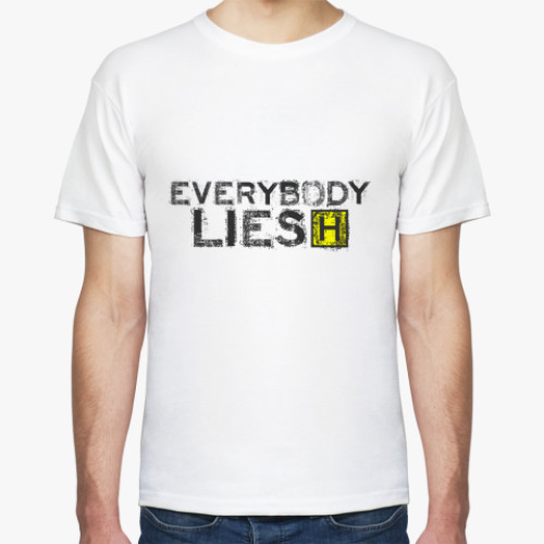 Футболка с принтом Everybody Lies