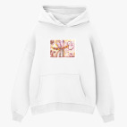 Толстовка худи оверсайз