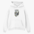 Толстовка худи оверсайз