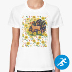 Женская спортивная футболка