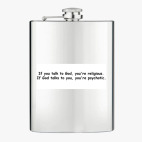 Фляжка стальная