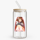 Банка с бамбуковой крышкой