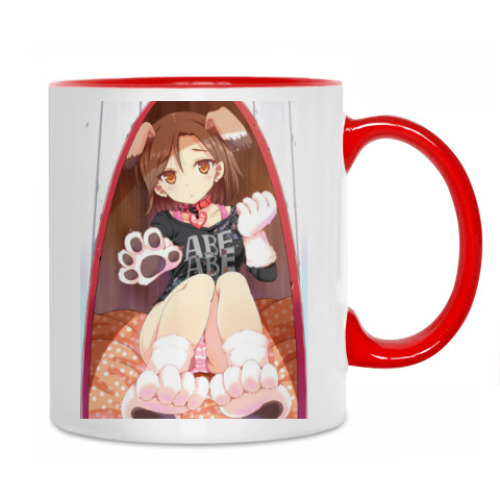 Кружка с принтом Anime art