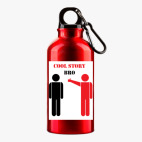 Металлическая бутылка 400 мл UV-DTF