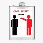 Фляжка стальная