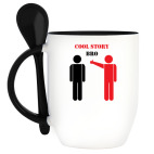 Кружка с ложкой